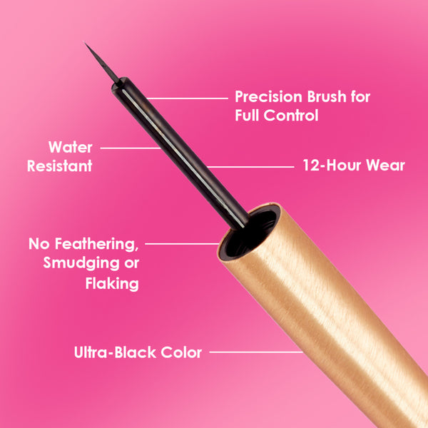 GrandeLINER Liquid Eyeliner with Lash Enhancing Serum